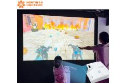 China Interactive Wall Games With 3D Mapping Projection Technology For Somatosensory Game supplier