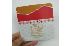 China Aluminium Foil Matte Heat Seal Tea Packaging Bag Eco Friendly Moisture Proof supplier