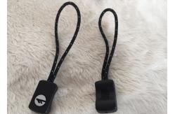 China Personalized 3d Logo Skiwear Sports Rubber Zipper Puller Micro Injection supplier