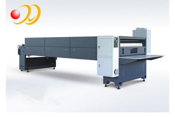 Oil Heating Uv Varnish Coating Machine High Speed Calendering