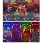 Large Screen Ice Flame Battle Shooting Game Machine 4 Player Arcade Machine