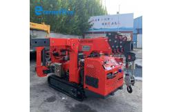 China Customizable 3 Ton Spider Crane With Telescopic Boom And Dual Power Source Options supplier