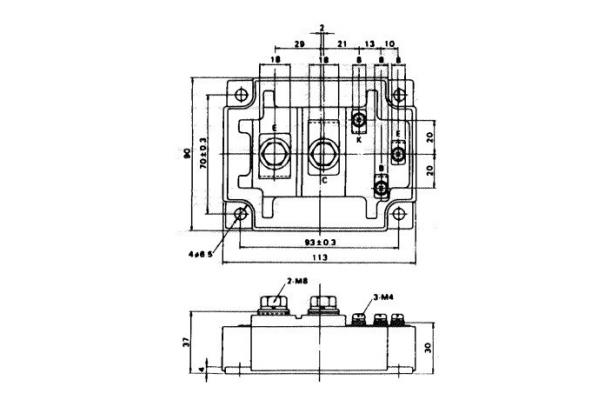 IGBT Power Module 1DI300MP-050 POWER TRANSISTOR MODULE  FUJITSU IGBT Power Module
