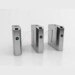 ESD Flap Barrier Turnstile Anti Static Automatic Turnstile Gate For Factory Entrance for sale