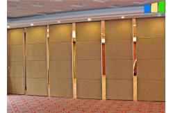 China Modern Melamine Surface Folding Partition Walls / Sound Proof Room Partitions supplier