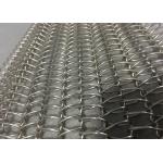 Glass Annealing Balanced Conveyor Wire Mesh Belts Corrosion Resistance Friction Drive for sale