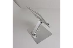 China Vertical Adjustable Height T3 Aluminum Laptop Stand PVDF Finish For Desk Top supplier