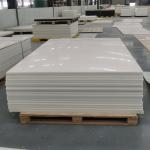 White PP HDPE Plastic Sheets Customized UHMWPE Sheets Boards for sale