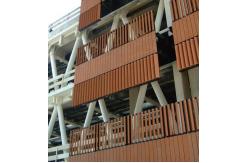 China WPC Fluted Wall Panels Exterior Co-extrusion Wood Plastic Composite Wall Cladding supplier