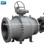 36'' WCB Gear Operated Ball Valve Horizontal Installation Class 600 Large Diameter for sale