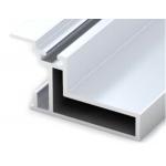Architectural Aluminum Extrusion Profiles For Doors , Ivory Coast Market for sale