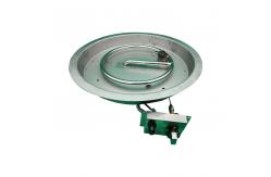 China 120000 BTU Drop In Fire Pit Pan 480mm  Round Fire Pit Ash Pan supplier