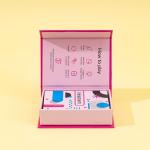 Color Box White Corrugated Empty Box Cosmetic Product Packaging for sale