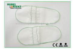 China Comfortable White Disposable Hotel Slippers with Lace Part Top supplier
