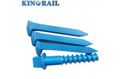 China Railroad Rail Track Spike Dia 4- 16 2.5mm-8mm with Black Phosphating supplier