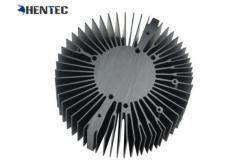 China 6063 - T5 Cooler / Radiator / Aluminum Heatsink Extrusion Profiles Black Anodized supplier