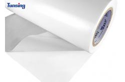 China Thermoplastic Soft 1380cm TPU Hot Melt Adhesive Film For Leather supplier