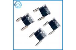China Auto Reset Single Pole Bimetal Disc Thermostat Bakelite Shell AC250V 60Hz supplier