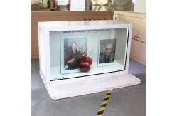 China Floor Standing Transparent LCD Touch Screen , Lg Transparent LCD Display supplier