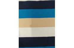 China Smooth And Environmental Friendly Good Quality Striped Knit Fabric For T-Shirt supplier