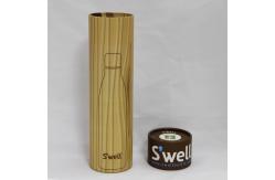 China Yellow Printed Biodegradable Paper Cans Packaging for Bottles Pencils and Cosmetics supplier
