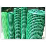60*80mm Green PVC Coated  Welded  Wire Mesh For Construction  Non Rusting for sale