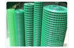 China 60*80mm Green PVC Coated  Welded  Wire Mesh For Construction  Non Rusting supplier