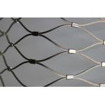 Fatigue Resistance Stainless Steel Ferrule Mesh For Stair anti falling decorative mesh for sale