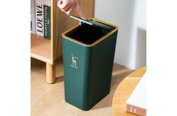 China Custom Plastic Trash Can Suppliers Rectangular Plastic Trash Can supplier