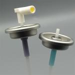 Accurate Dispensing One Inch Plastic Stem Metered Aerosol Valve For Cosmetics for sale