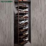 Wardrobe Rotating Vertical Cabinet Shoes Rack Basket for sale