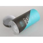 Customized Plastic - Paper Composite Cans / Bottle Food Grade With Screw Cap