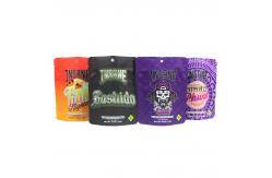 China 3.5g Smell Proof Mylar Bag Plastic Soft Touch Edibles Packaging Doypack supplier