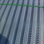 Modern Design Hot Dipped Galvanized Steel Gothic Expanded Metal Mesh