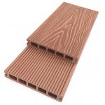 ODM Timber Wood Plastic Composite Decking Planks 3D Engineered for sale