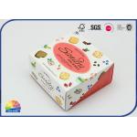 C1S Paper Folding Carton Box Baking Cookie Packaging Spot UV Logo for sale