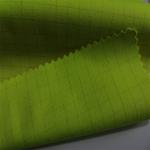 Flame Retardant Hi Vis Yellow Fabric 60 38 2 Modacrylic Cotton Anti Static for sale