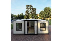 China Fast Build Foldable Expanded Container House Prefab Vacation Room With Bathroom supplier