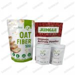 Biodegradable Pouches Custom Kraft Paper Stand Up Pouch Resealable Ziplock Protein Powder Bags for sale