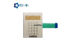 China 3M467 Waterproof Membrane Keypad LCD RAL Embossing Membrane Switch supplier