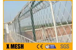 China Silver Galvanized Welded 3.2mm Razor Wire Mesh For Prisons Protection supplier