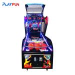 Coin operated basketball game with video screen electronic MVP basketball machine for sale