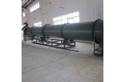 China Three Channels Rotary Drum Dryer With Cyclone Dust Collector supplier