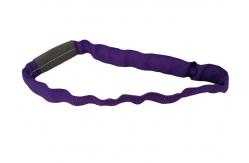 China Soft Polyester Endless Round Sling Polyester Webbing Sling For Lifting supplier