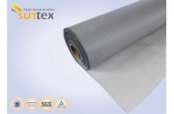 China Flexible Connector Polyurethane Coated Fiberglass Fabric High Temperature Hose Fabric supplier
