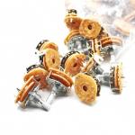 Hot selling RS25 Band Switch Band Channel Rotary Selector Selectable Position  3P3T 3P4T 4P3T for sale