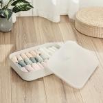 18L Office Desk Organiser Collapsible Plastic Bins For Cube Storage