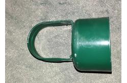China Post Hot Dipped Galvanized 60mm Chain Link Fence Loop Cap supplier