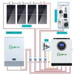 Sunpok Hybrid Solar System Kit 10kw 20kw Revolutionize Home & Business Energy for sale