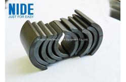 China Black Arc Ferrite Permanent Servo Motor Magnet For Water Pump supplier
